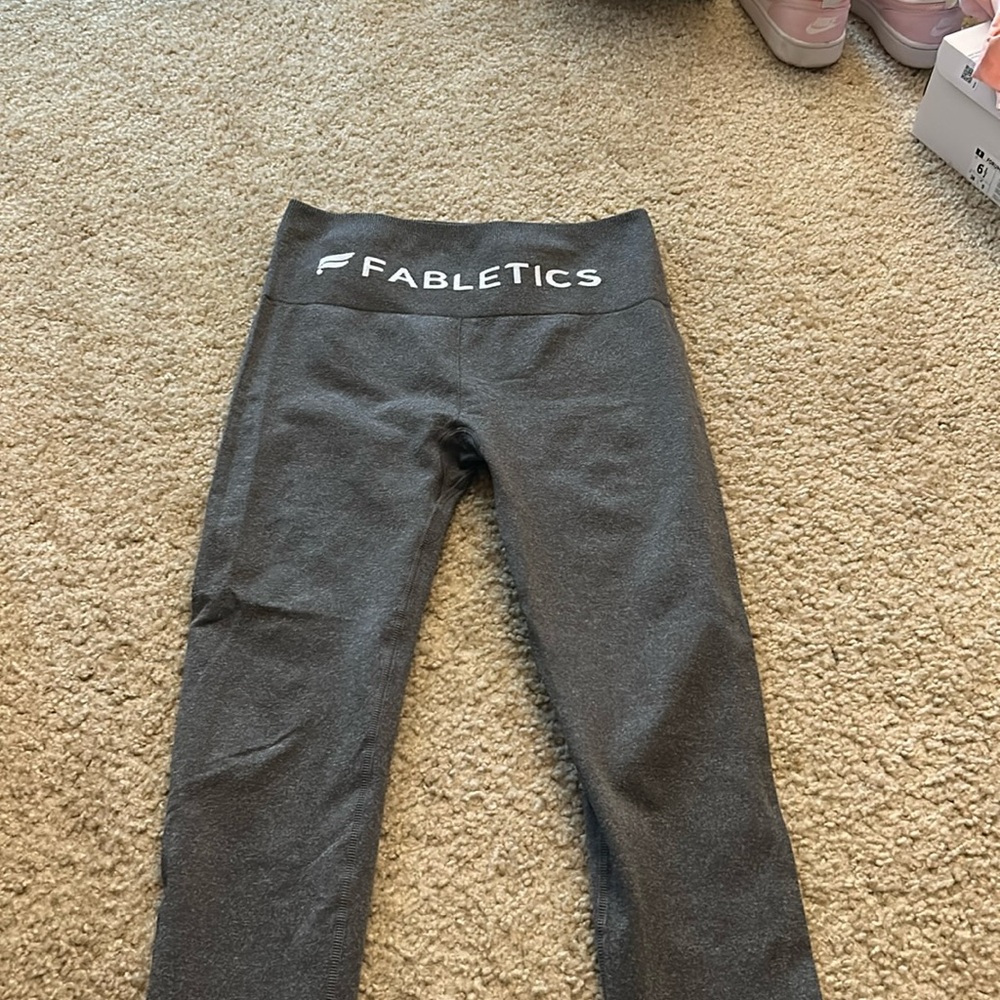 Grey Fabletics Leggings